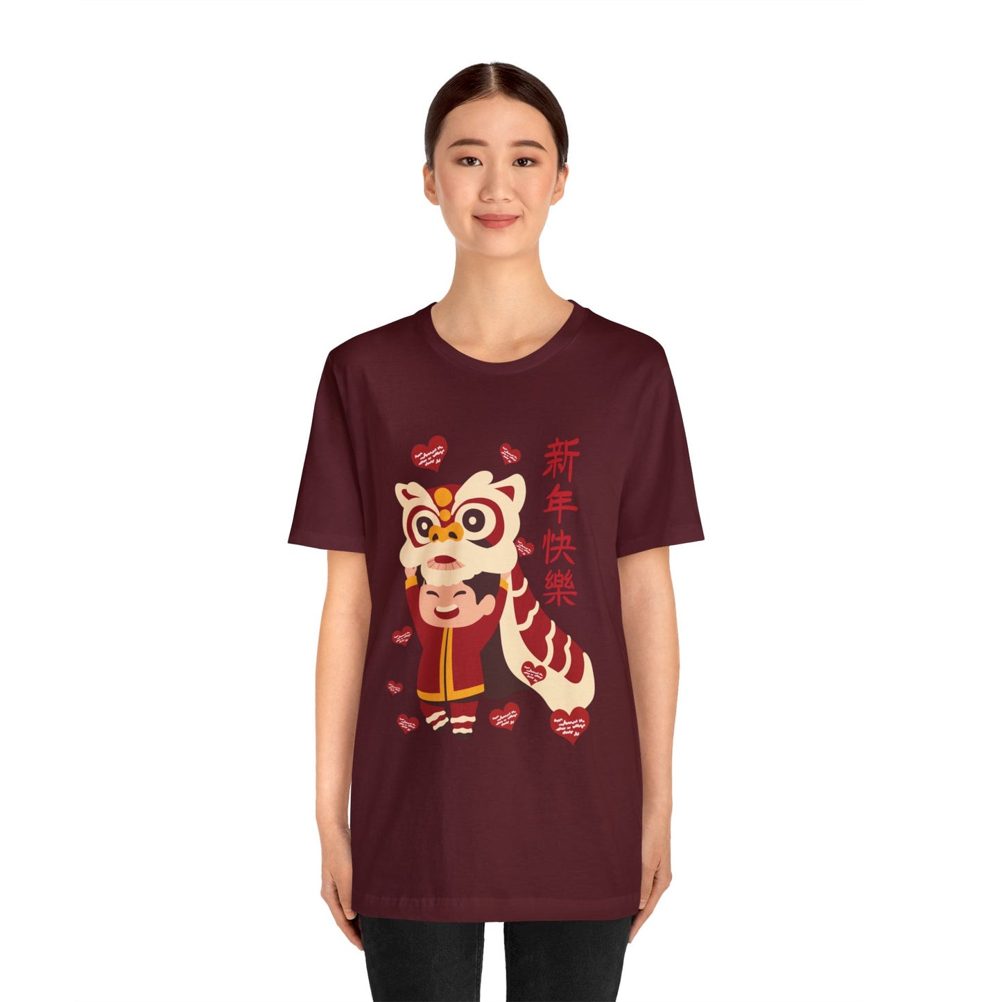 Unisex Happy Chinese New Year Dragon Dance T-shirts