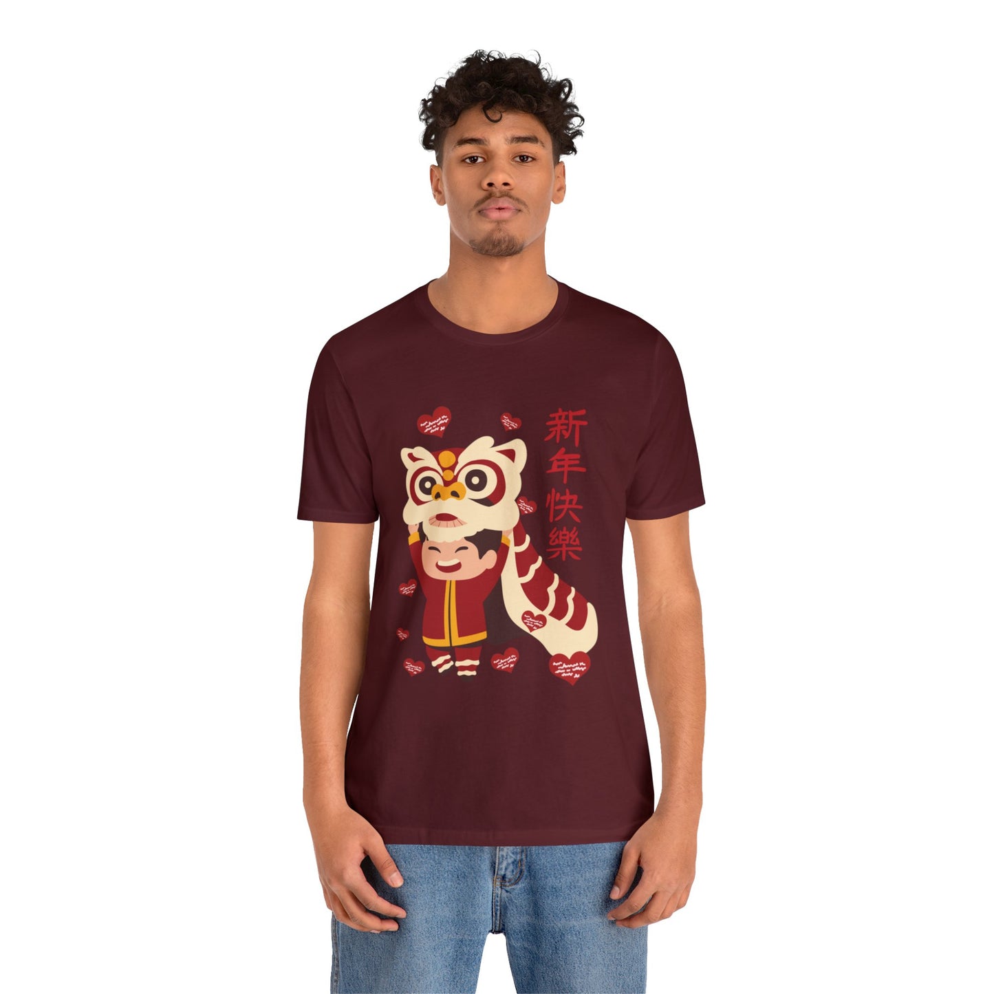 Unisex Happy Chinese New Year Dragon Dance T-shirts
