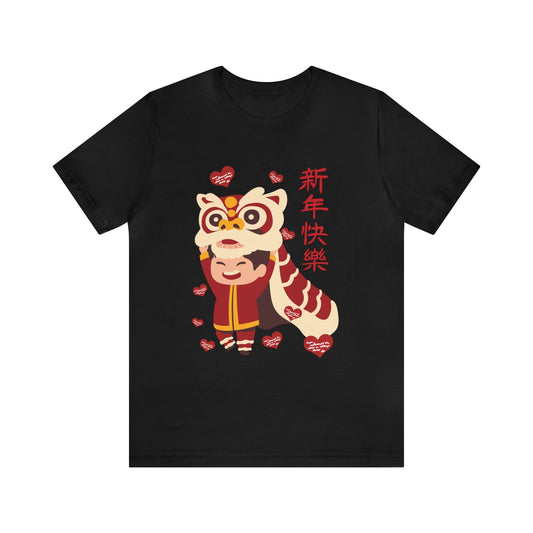 Unisex Happy Chinese New Year Dragon Dance T-shirts