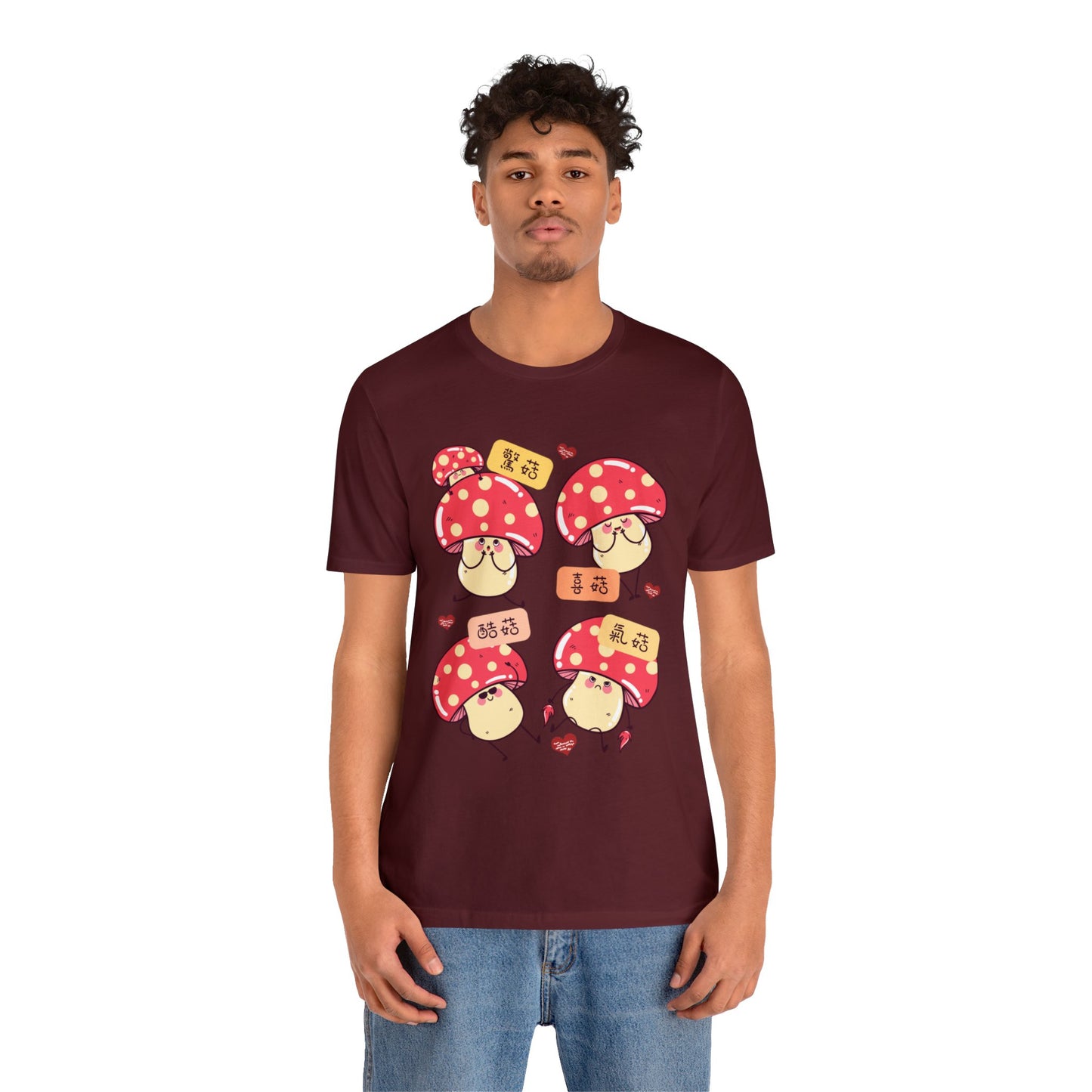 Unisex Oh Mushrooms Idioms T-shirts