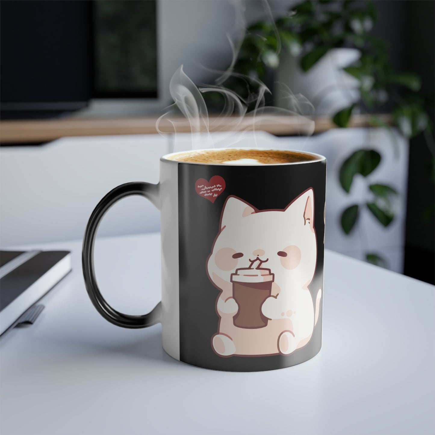 Don't Drink My Drink! 11oz Color Heat Changing Mug Chinese Characters
