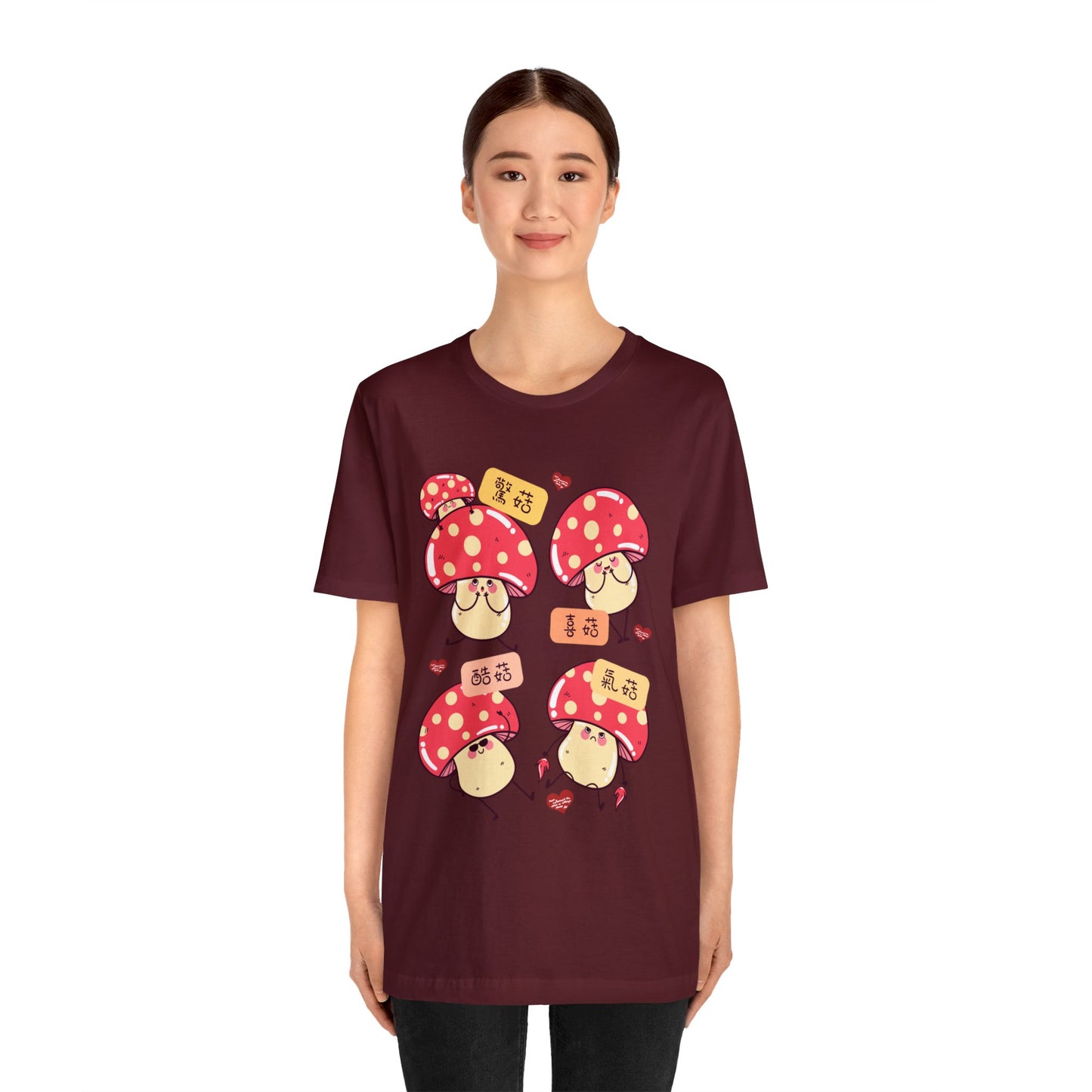 Unisex Oh Mushrooms Idioms T-shirts