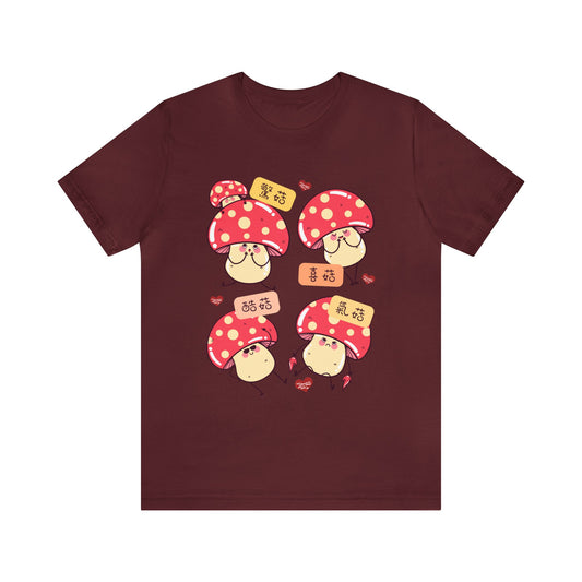 Unisex Oh Mushrooms Idioms T-shirts