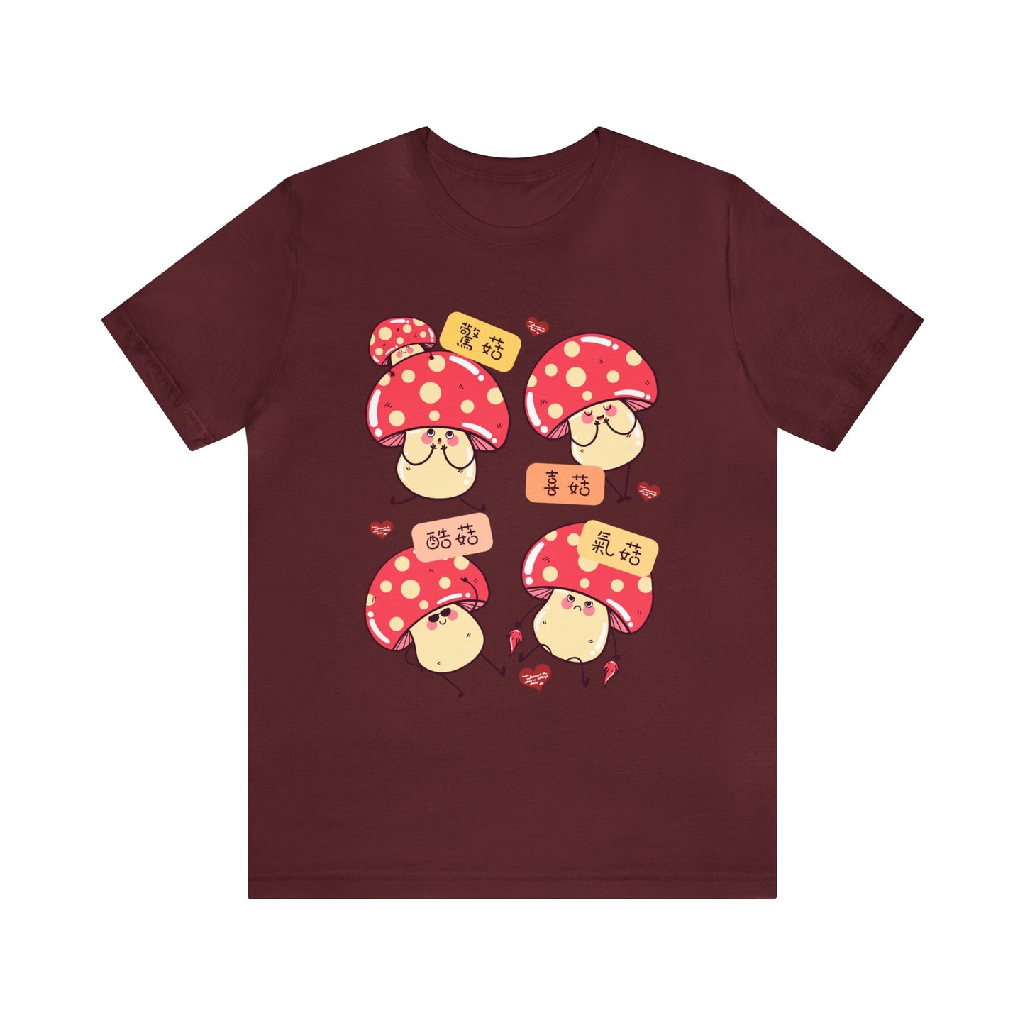Unisex Oh Mushrooms Idioms T-shirts